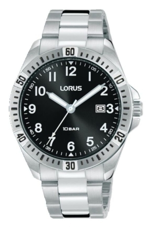 Lorus staal zwarte wzp Lorus staal zwarte wzp