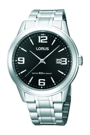 Lorus zwart wzp stl band Lorus zwart wzp stl band
