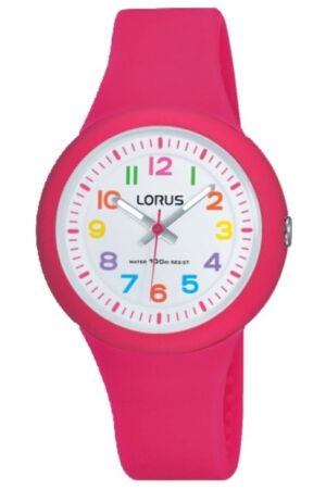 Lorus roze rubber gekleurd Lorus roze rubber gekleurd
