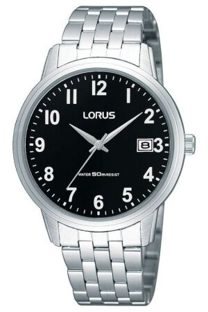 Lorus zwart wzp staal Lorus zwart wzp staal
