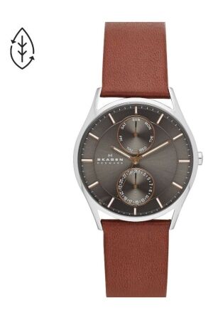 Skagen bruin leer chrono Skagen bruin leer chrono