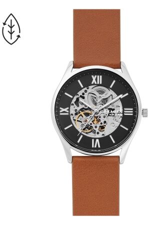 Skagen Automaat bruin leer Skagen Automaat bruin leer