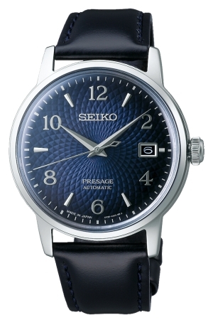 Seiko automaat blauw wzp