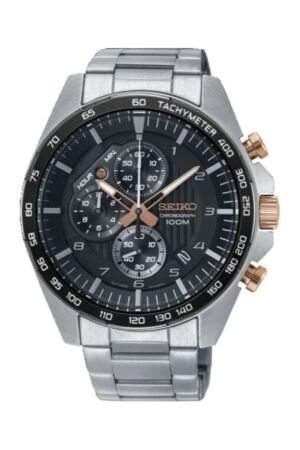 Seiko chrono staal Seiko chrono staal