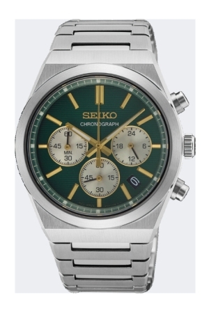 Seiko staal groen wzp