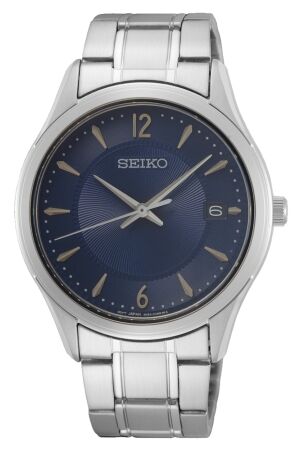 Seiko staal blauw wzp Seiko staal blauw wzp