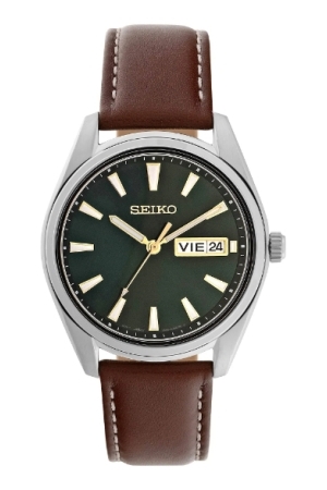 Seiko groen wzp leer band Seiko groen wzp leer band