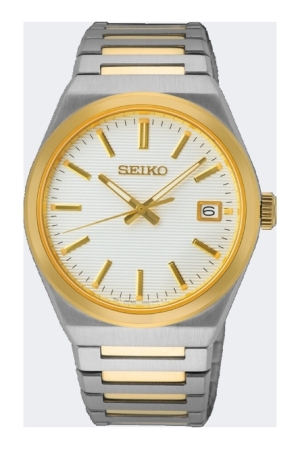 Seiko bicolor staal