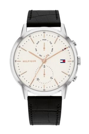 Tommy Hilfiger Croco leer- wzp wit Tommy Hilfiger Croco leer- wzp wit