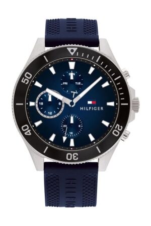 Tommy Hilfiger blauw band siliconen Tommy Hilfiger blauw band siliconen