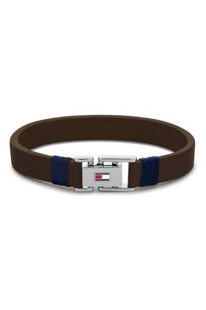 Tommy Hilfiger bruin leer glad Tommy Hilfiger bruin leer glad