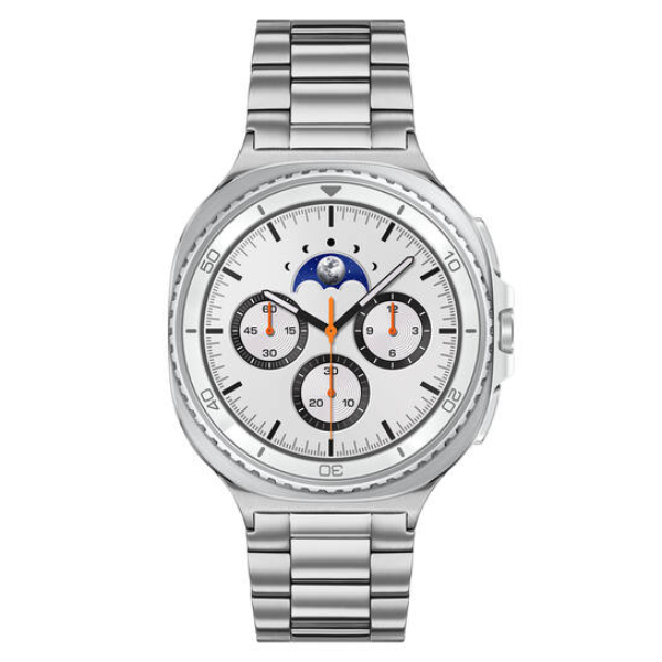 Samsung Galaxy Watch 8 CLASSIC Wit/Zilverkl Staal 46mm