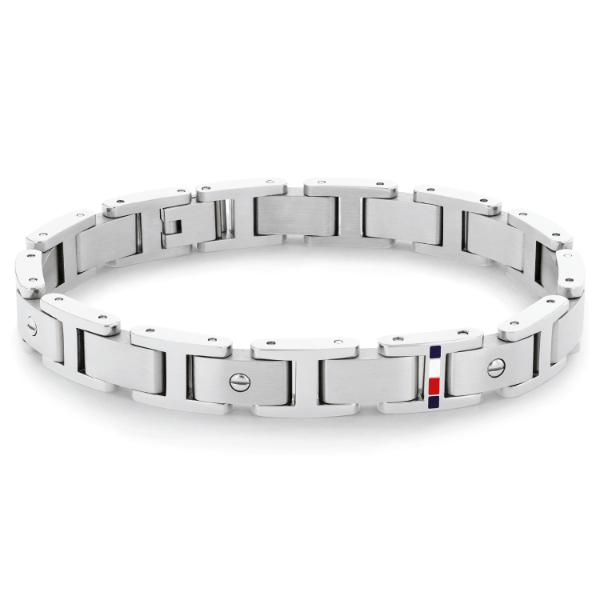 Tommy Hilfiger Jewels TJ2790393 Armband Zilverkleurig Heren 20cm