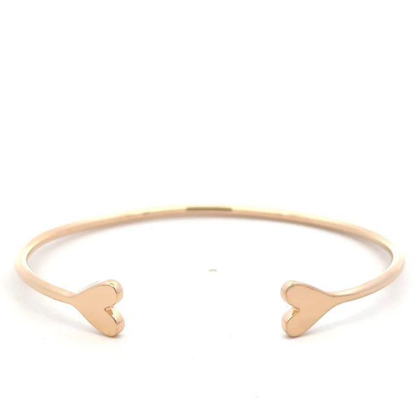 hearts bangle goldpl