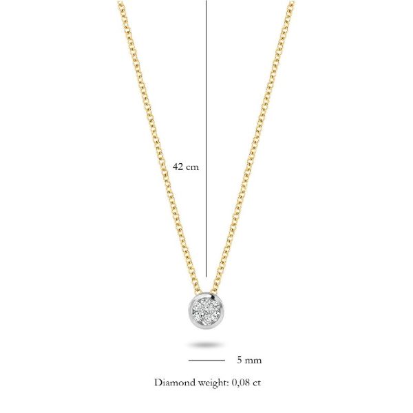 Blush Diamonds 3601BDI dames ketting