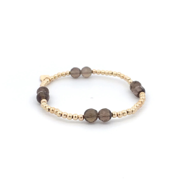 4 brown gold coloure