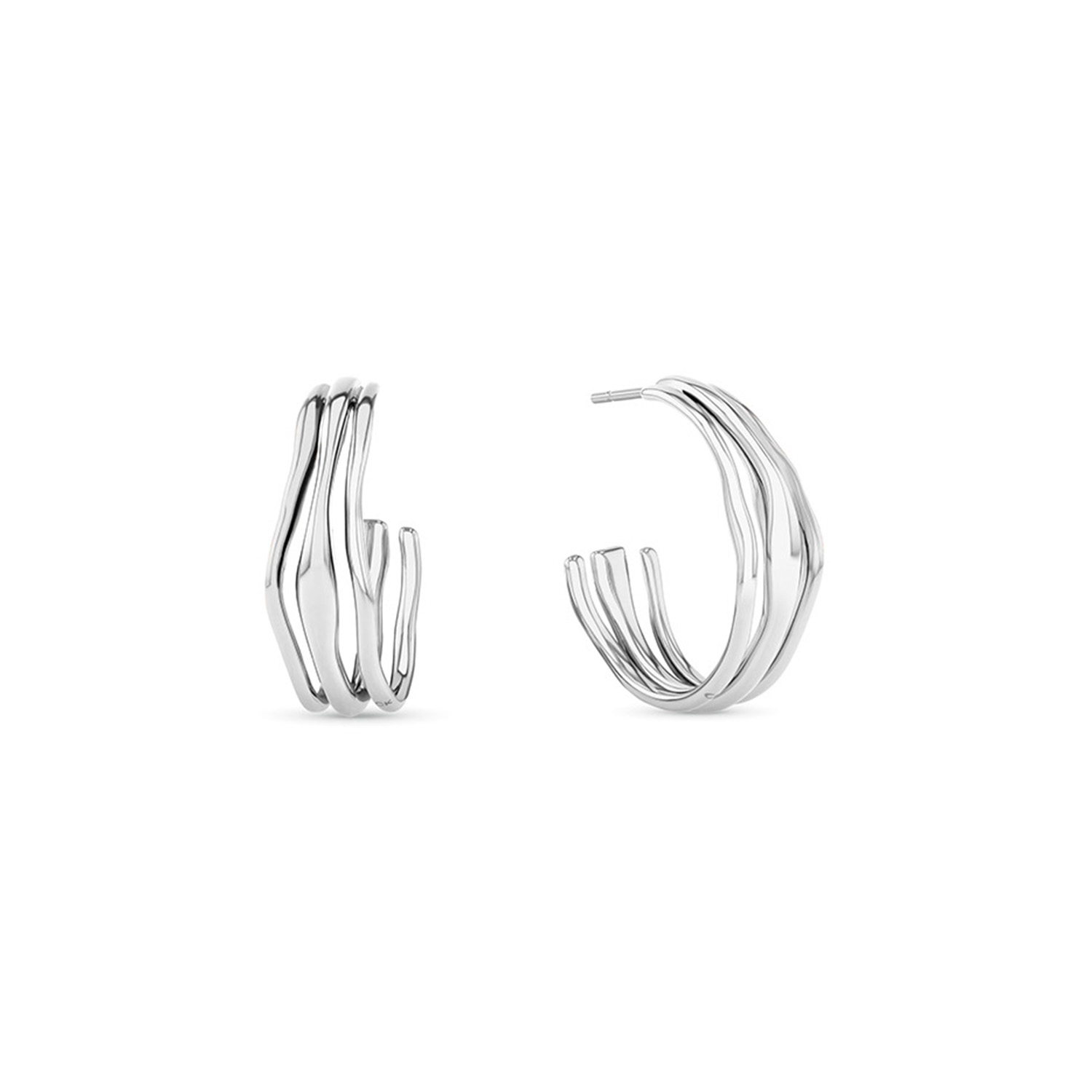 Calvin Klein CJ35000720 Dames Oorsieraad Staal