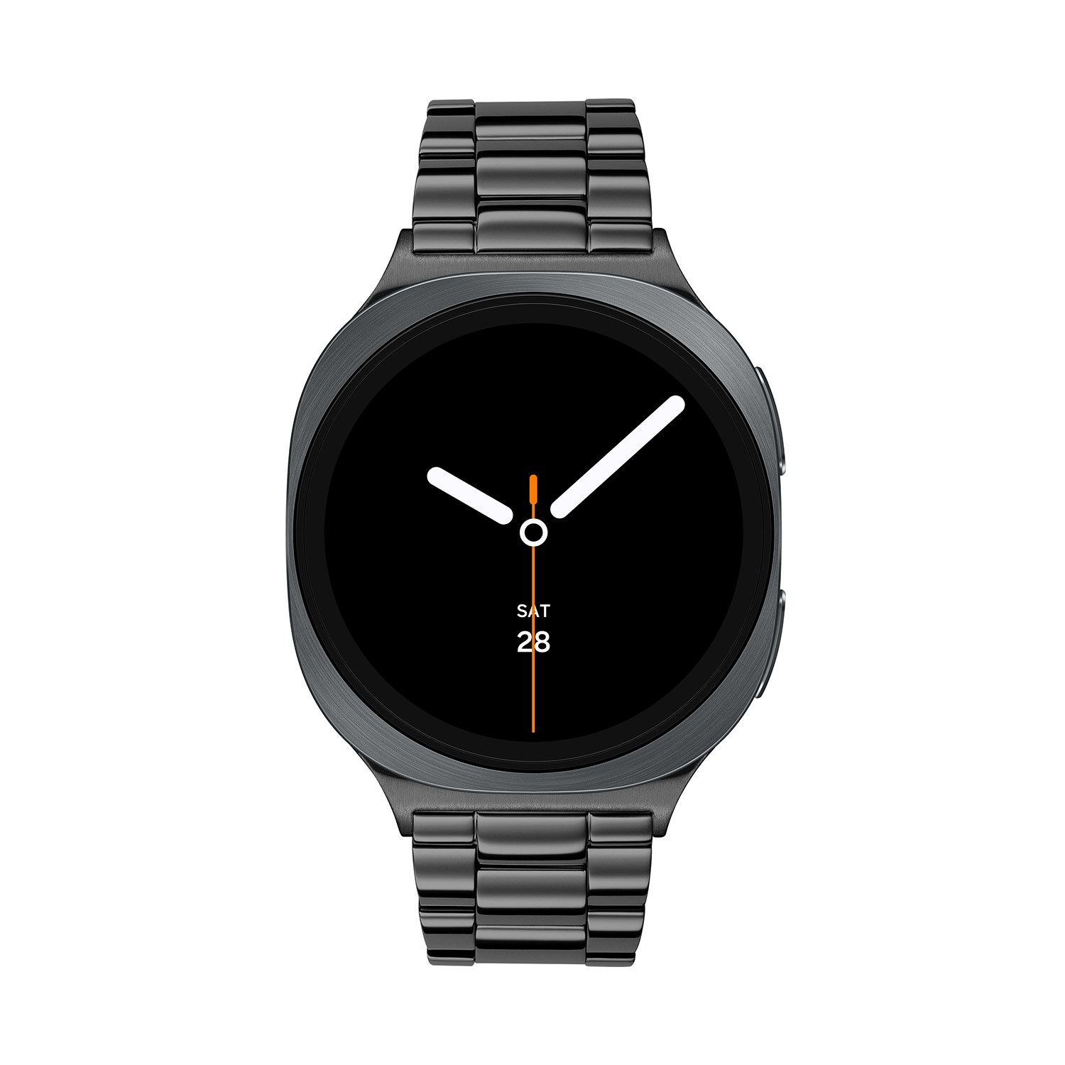 Samsung Galaxy Watch 8 Grijs/Zwart Staal 40mm