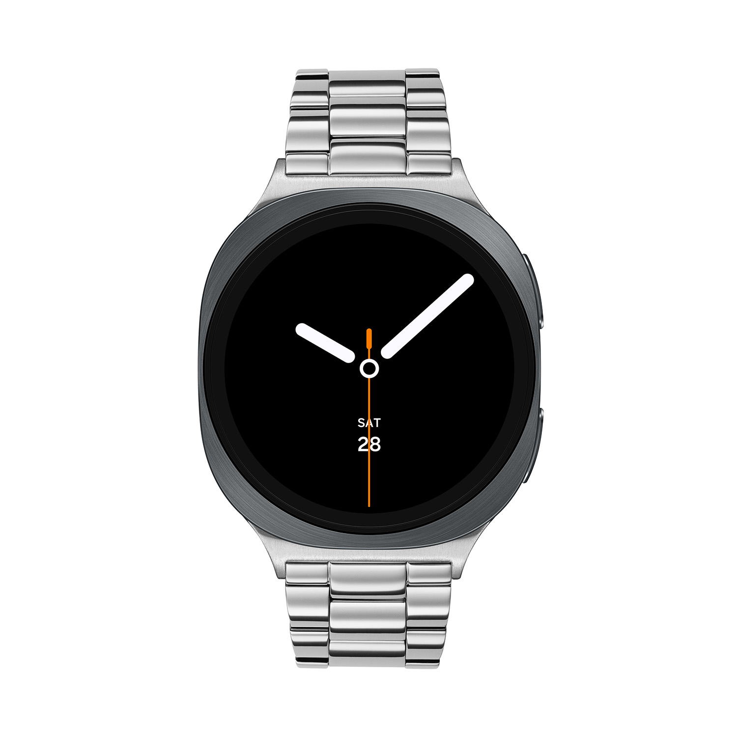 Samsung Galaxy Watch 8 LTE Grijs/Zilverkl Staal 40mm