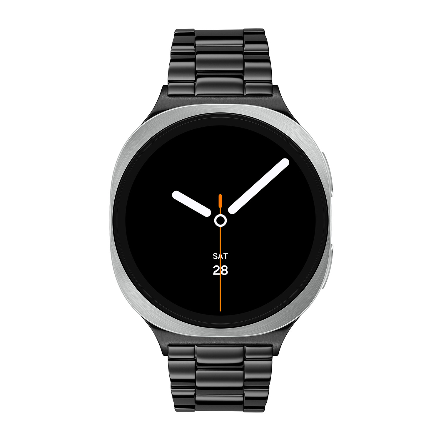 Samsung Galaxy Watch 8 LTE Zilver/Zwart Staal 44mm