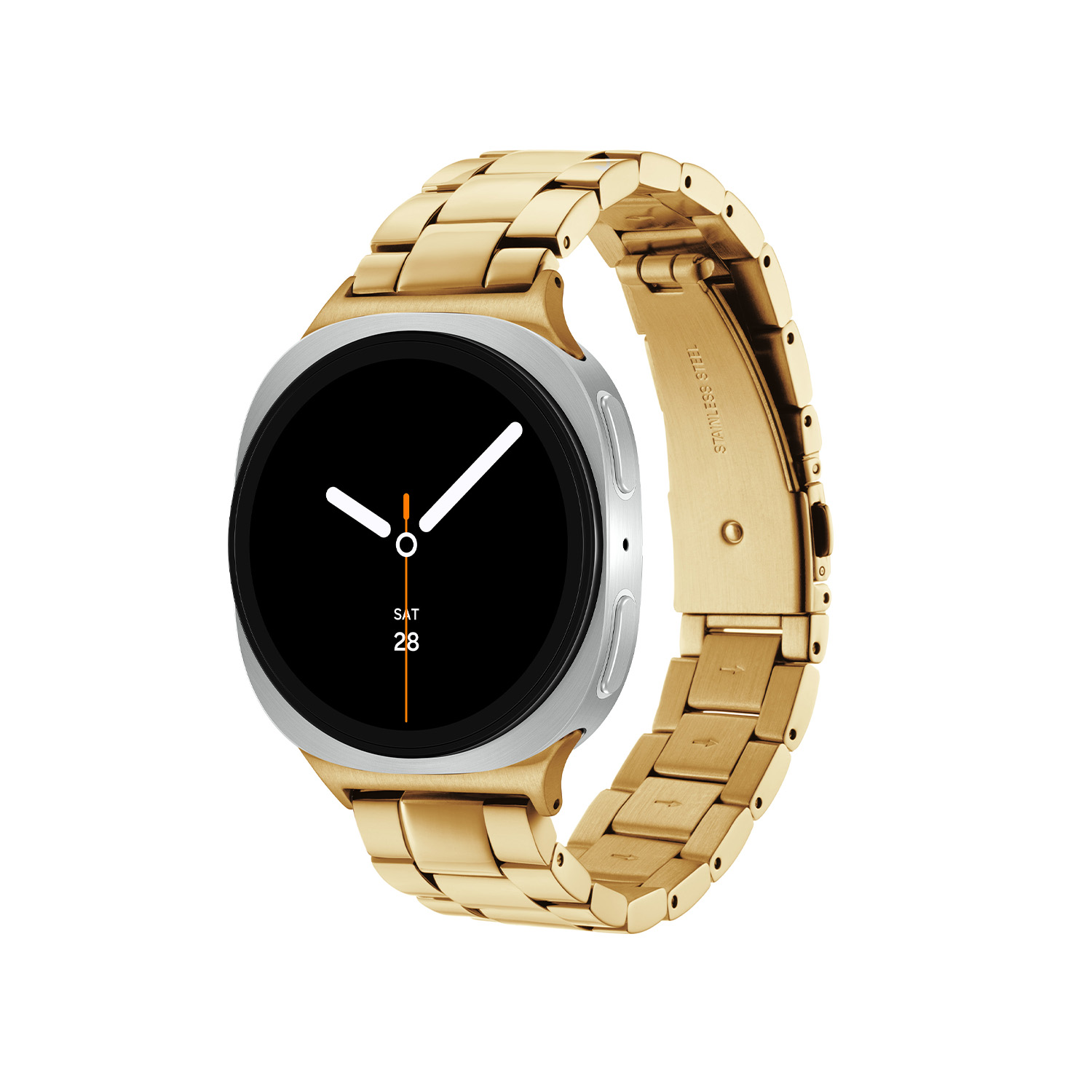 Samsung Galaxy Watch 8 Zilver/Goudkl Staal 44mm