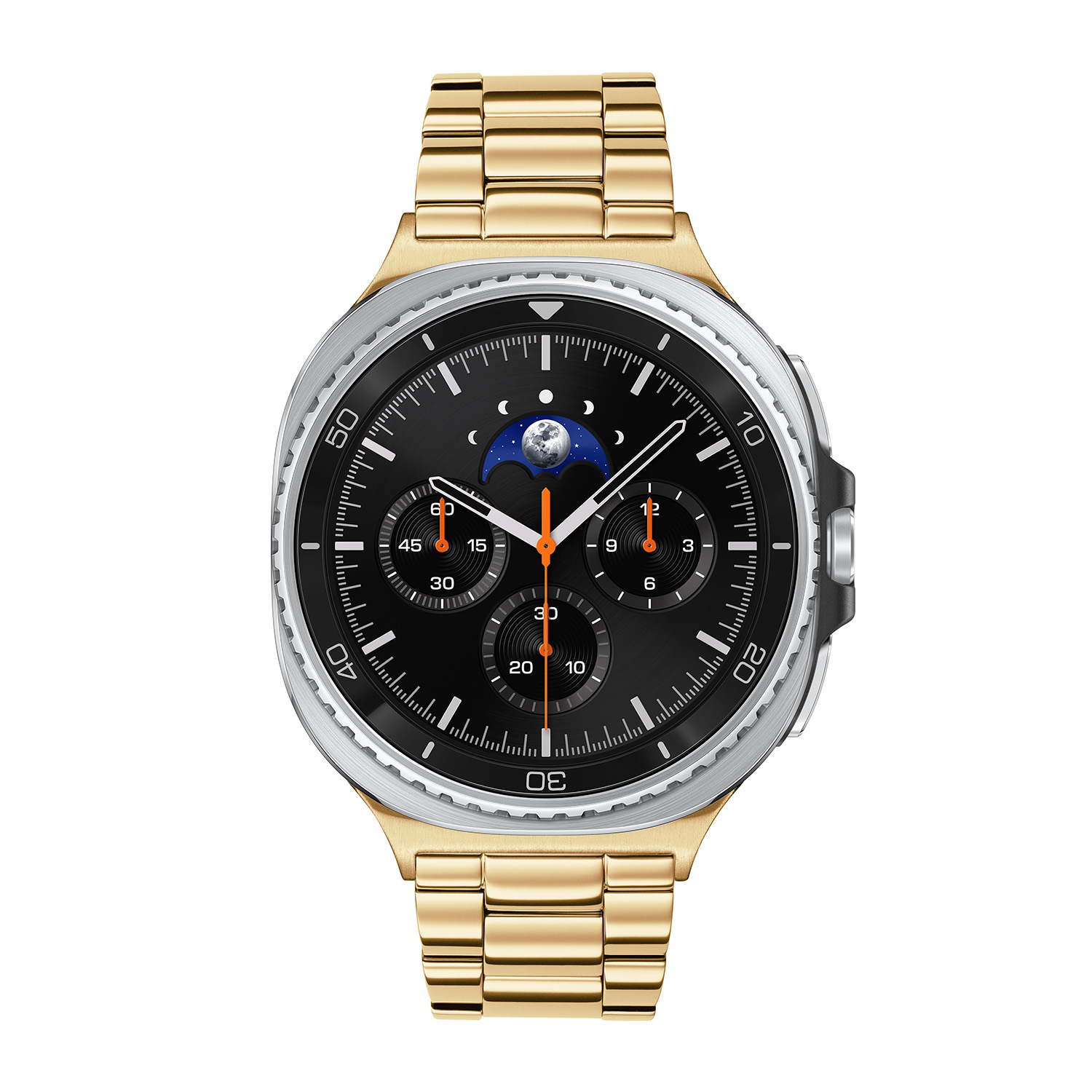Samsung Galaxy Watch 8 CLASSIC LTE Zwart/Goudkl Staal 46mm