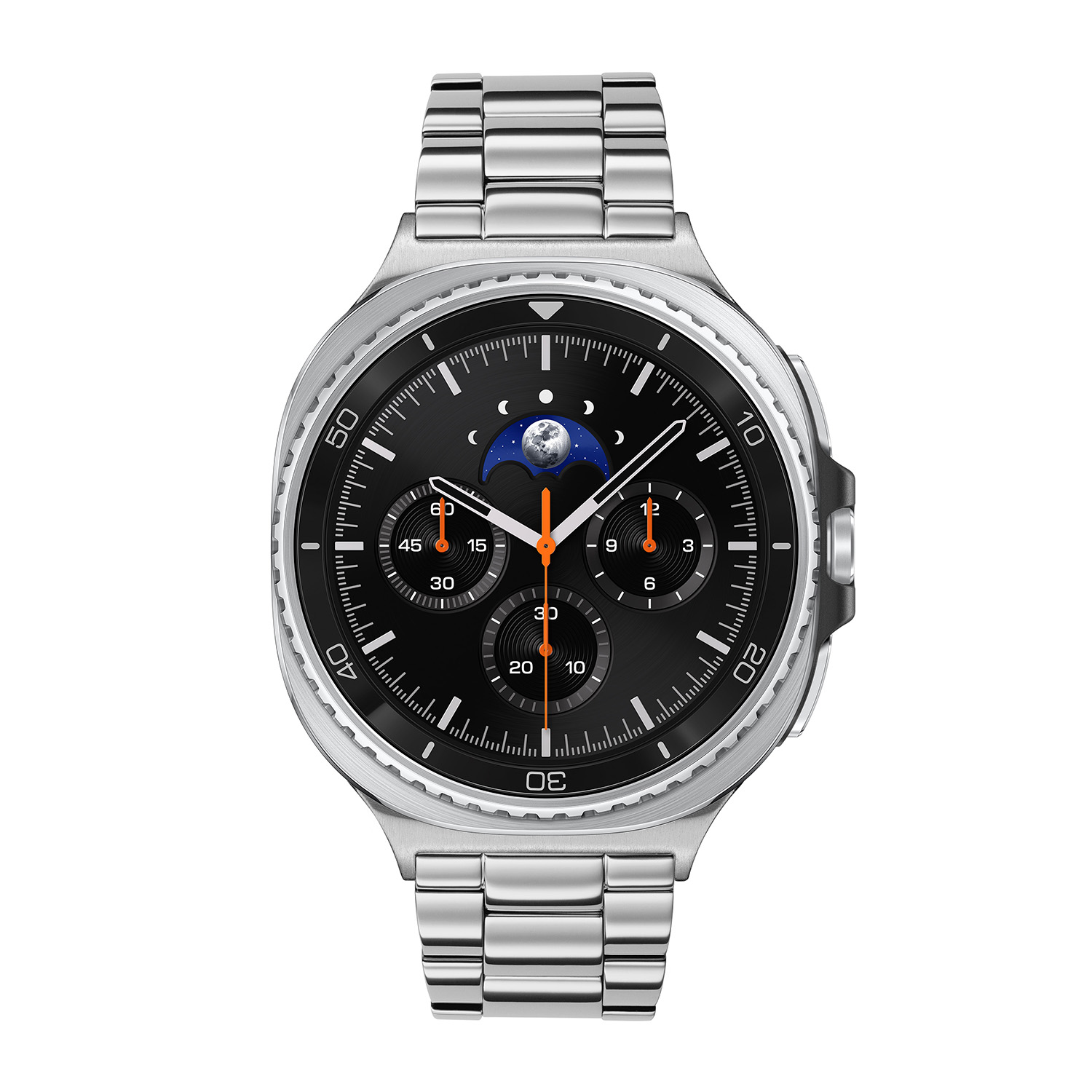 Samsung Galaxy Watch 8 CLASSIC Zwart/Zilverkl Staal 46mm