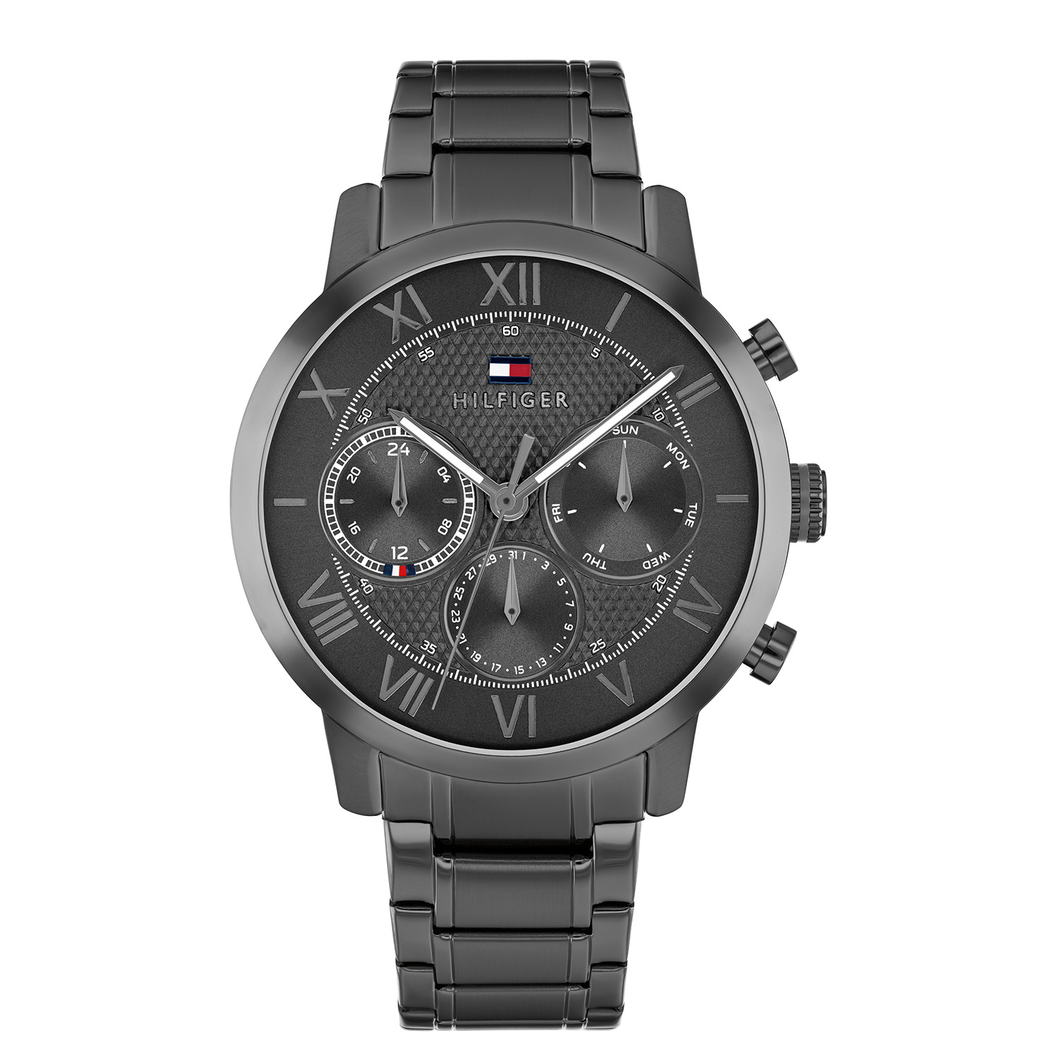 Tommy Hilfiger TH1710730 Horloge Heren Staal Gunmetal 42mm