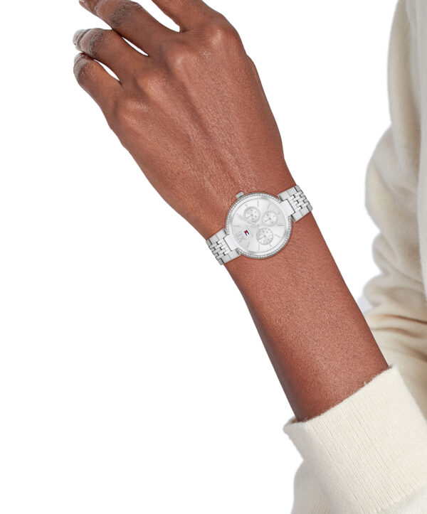Tommy Hilfiger TH1782695 Horloge Dames Zilverkleurig 36mm – Mucci