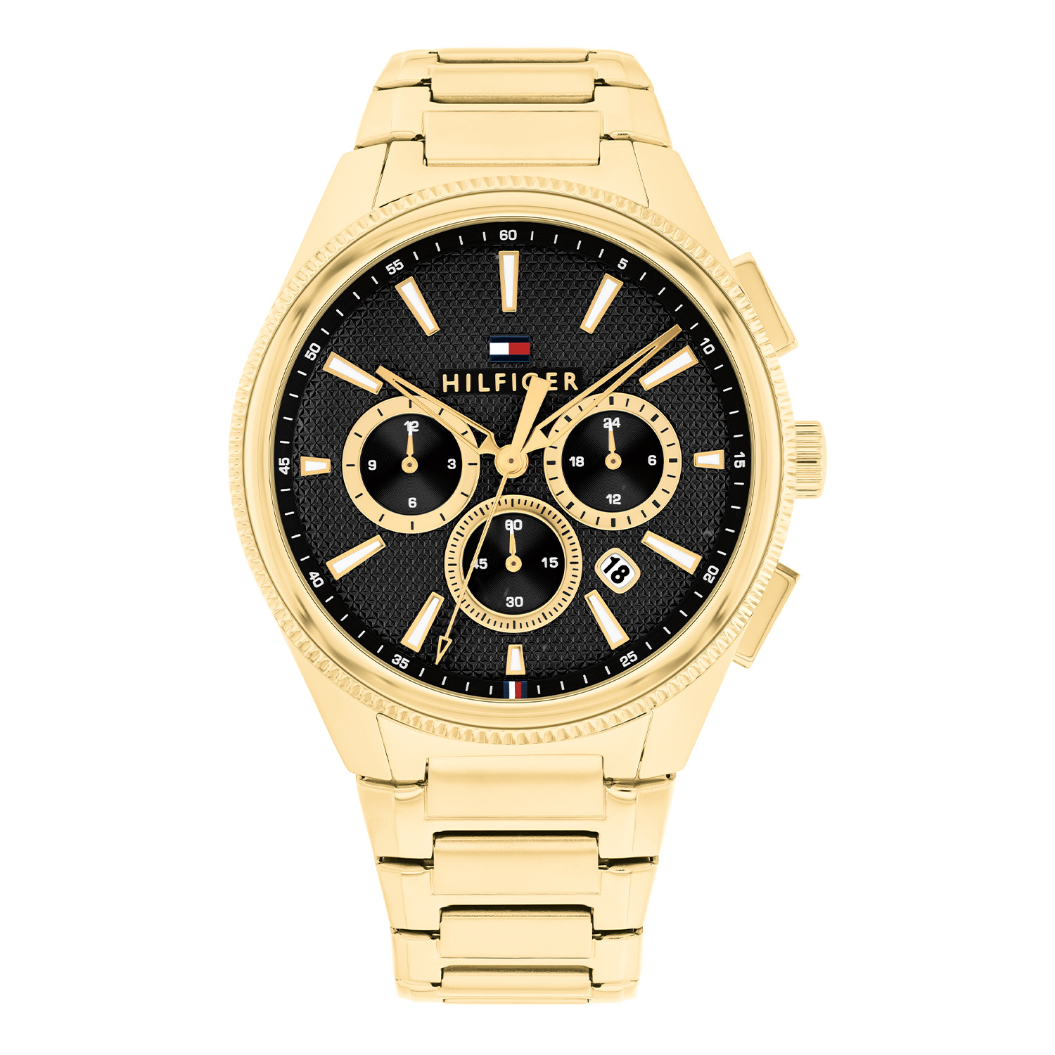 Tommy Hilfiger TH1792254 Horloge Heren Goudkleurig 43mm