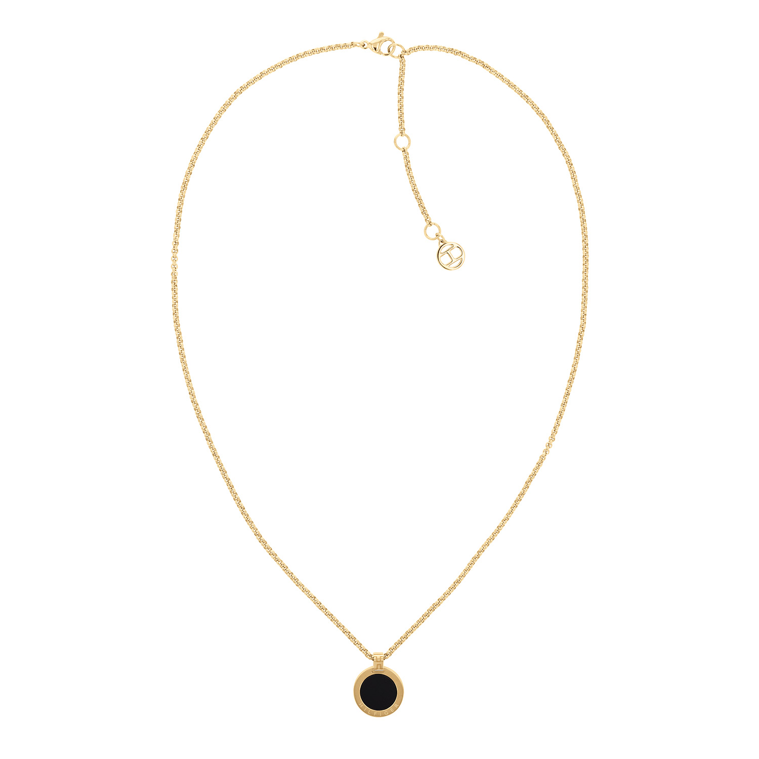 Tommy Hilfiger Jewels TJ2780656 Ketting Goudkleurig Onix 50cm