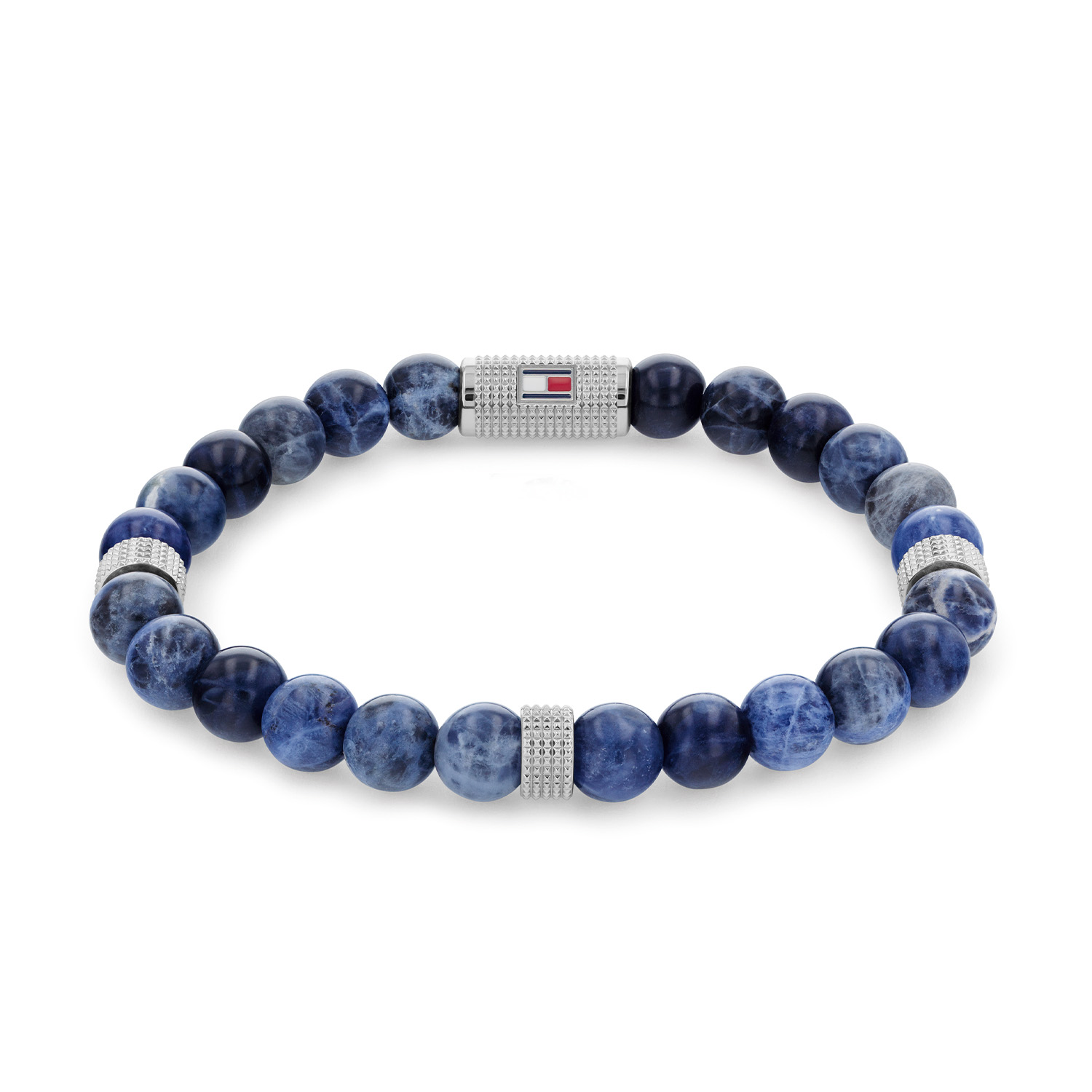 Tommy Hilfiger Jewels TJ2790436 Armband Heren Sodaliet Beads 18,5cm