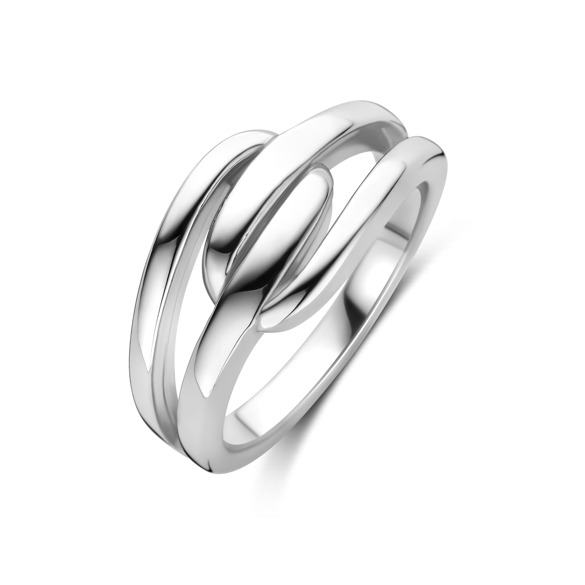 ring zilver gerhodineerd