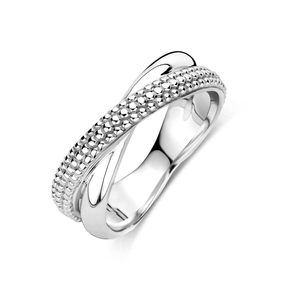 ring zilver gerhodineerd