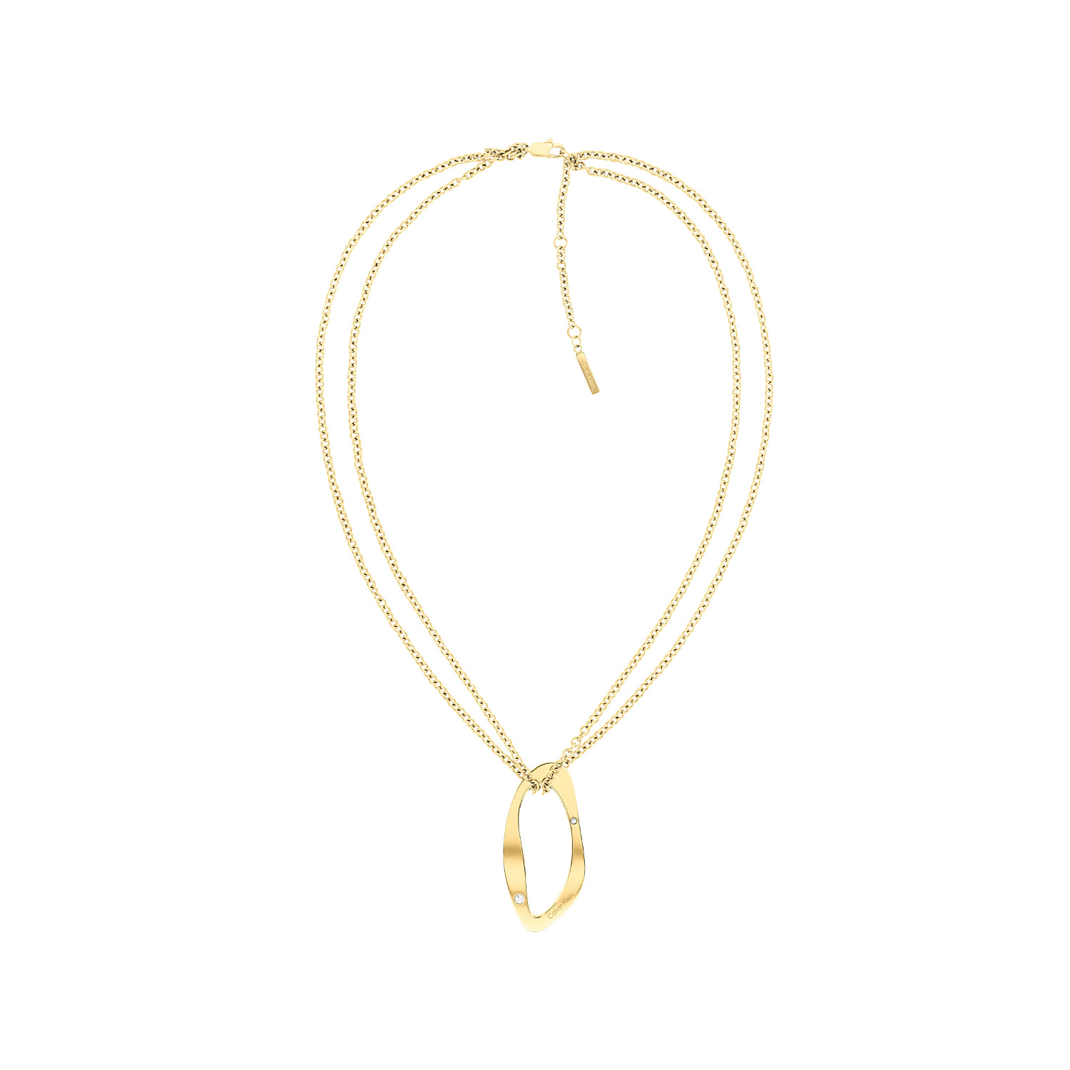 Calvin Klein CJ35000684 Dames Ketting Staal